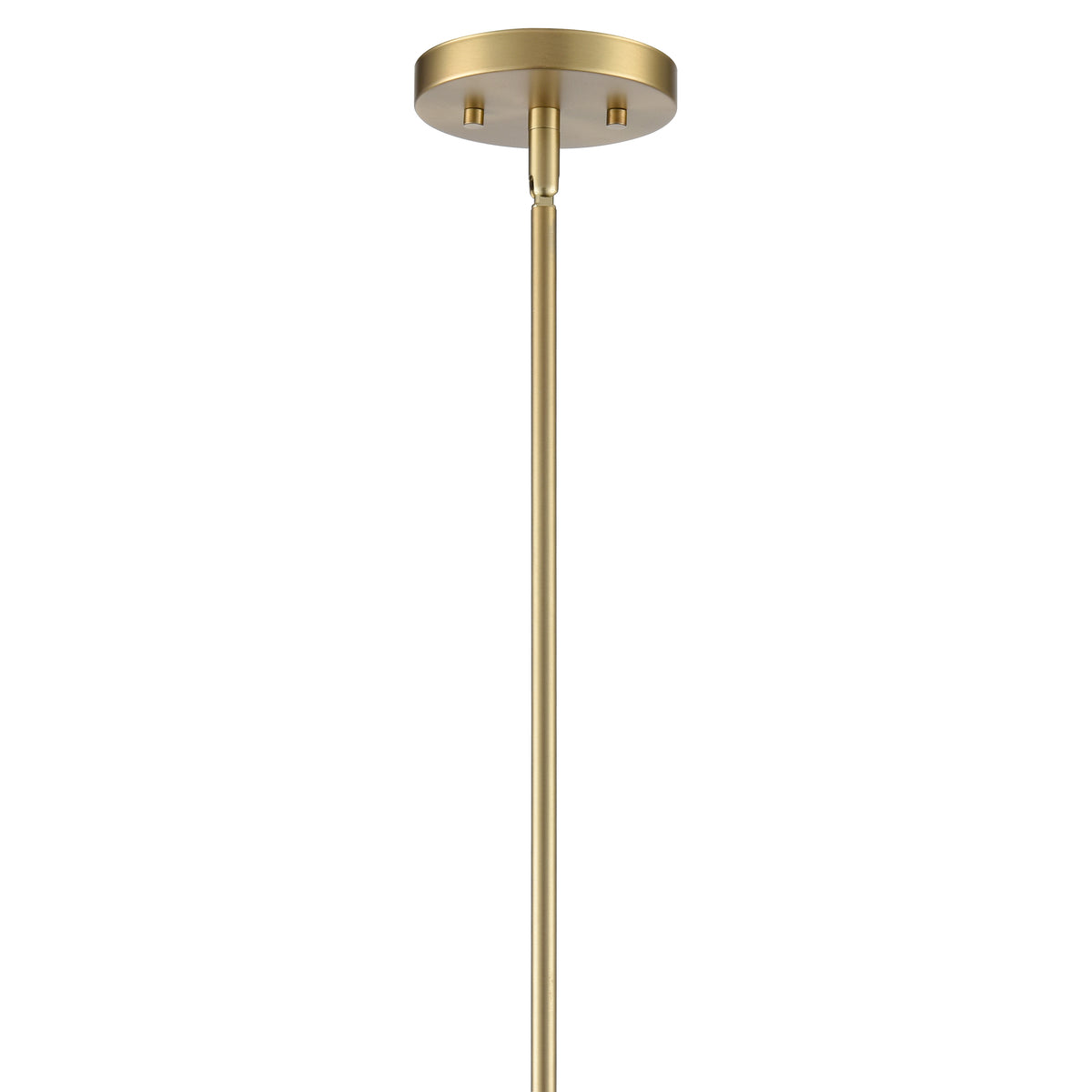 17'' Maccan Vintage Brass 1 Light Pendant