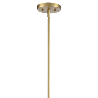 17'' Maccan Vintage Brass 1 Light Pendant