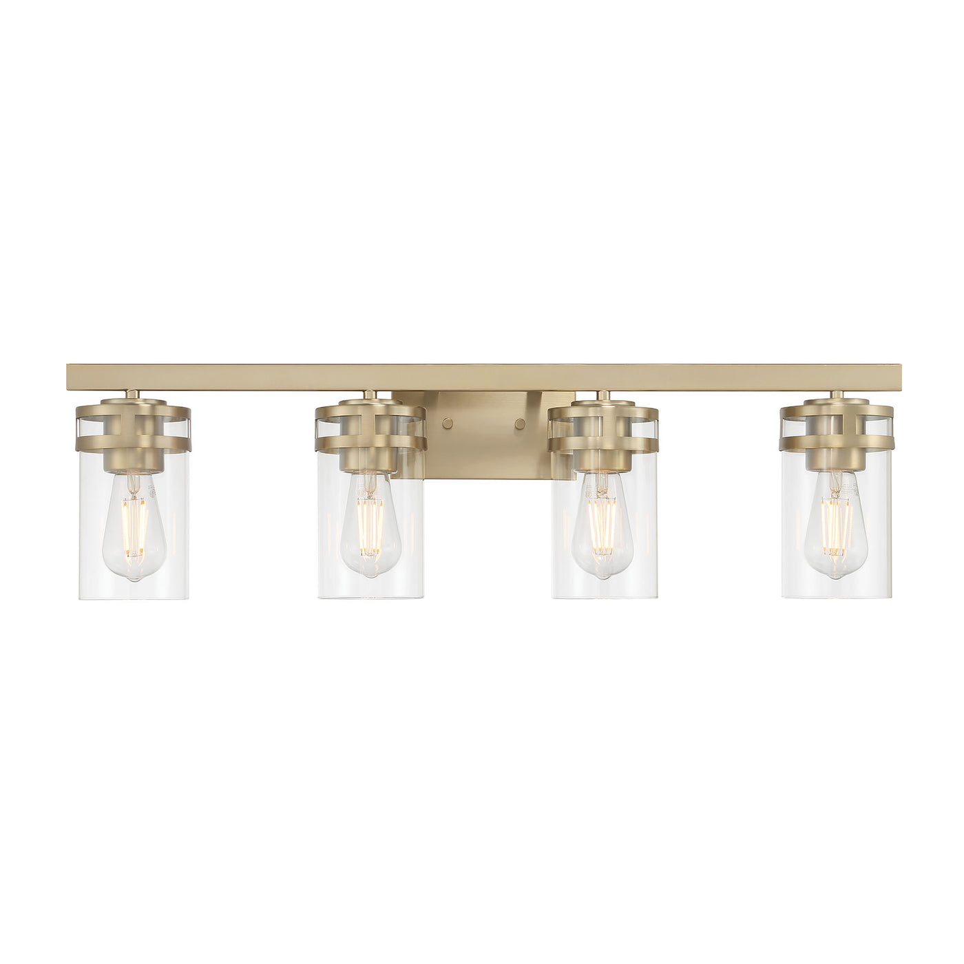 30.25'' Lunden Modern Gold 4 Light Bath Vanity