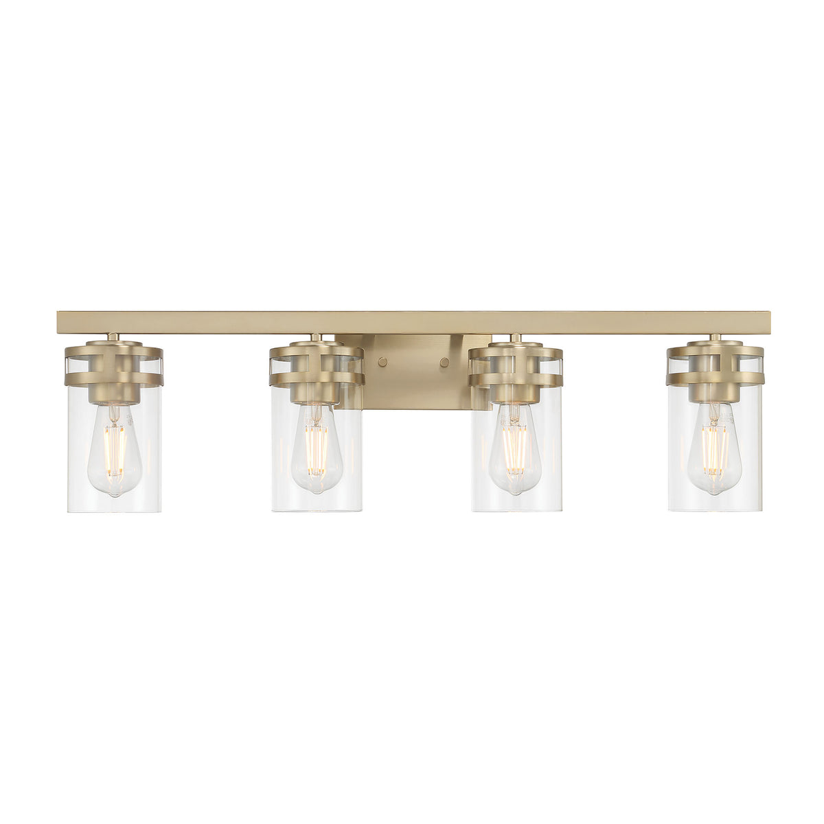 30.25'' Lunden Modern Gold 4 Light Bath Vanity
