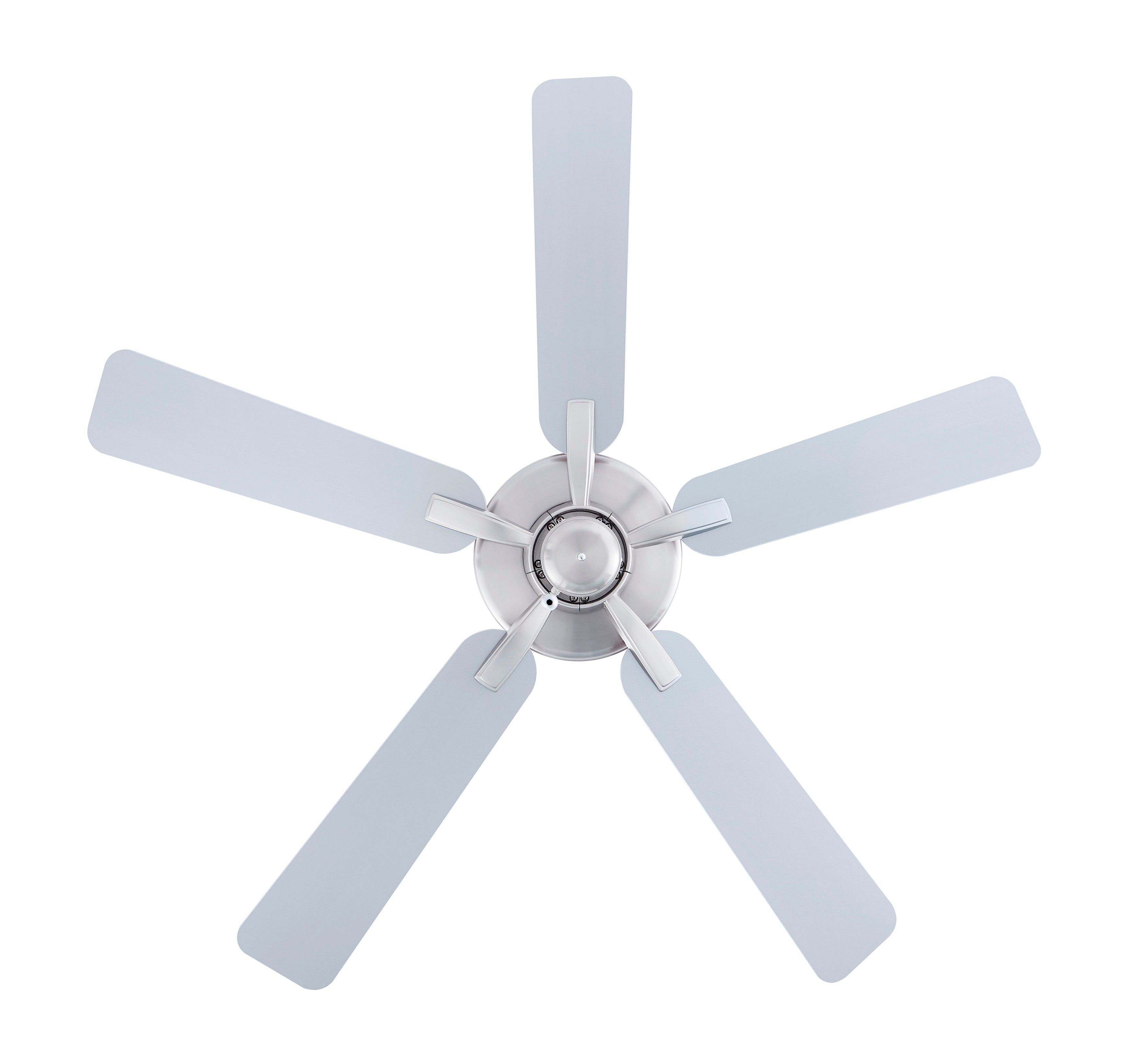 52 Inch Coltstaff AC Brushed Nickel Indoor Ceiling Fan 5-Blade Reversible