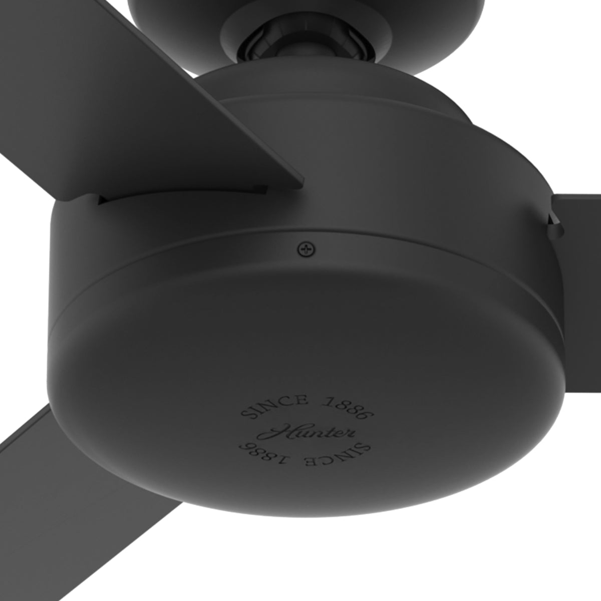 52 inch Presto Matte Black Ceiling Fan and Wall Control