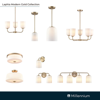 5'' Laphia Modern Gold 1 Light Wall Sconce