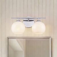 15.25'' Kimorra Chrome 2 Light Bath Vanity