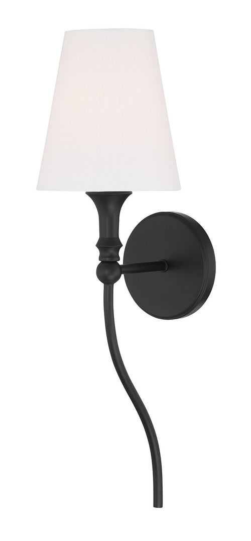 6.5 Mairbourne Matte Black 1 Light Wall Sconce