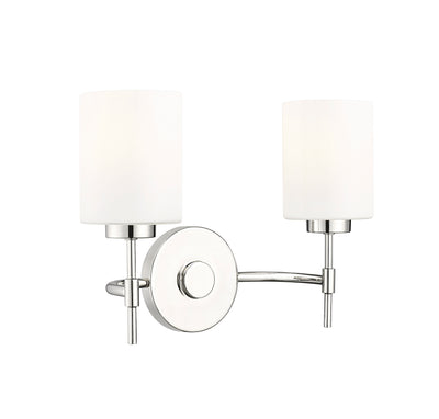 15.5'' Keylee Polished Nickel 2 Light Bath Vanity
