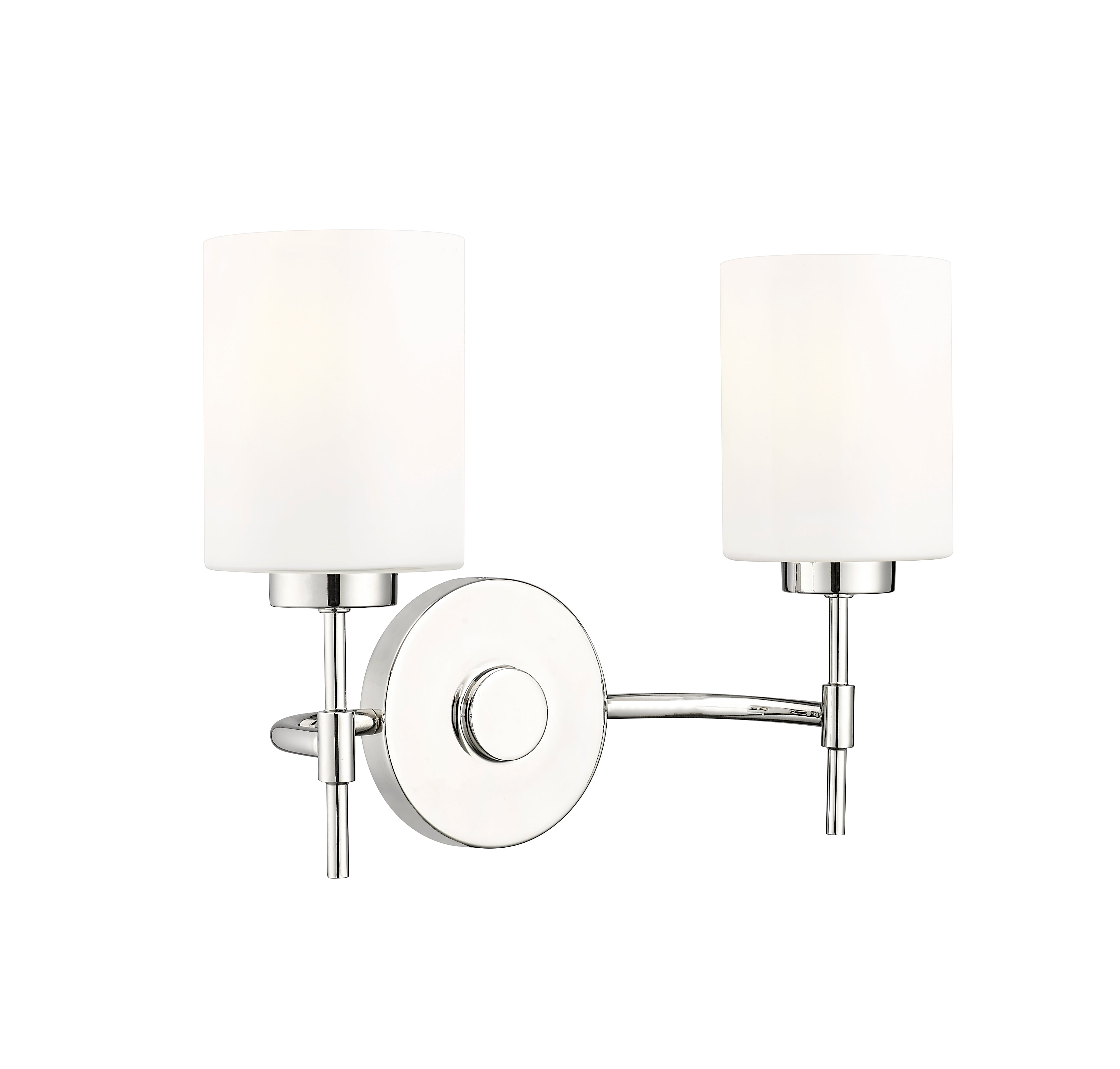 15.5'' Keylee Polished Nickel 2 Light Bath Vanity