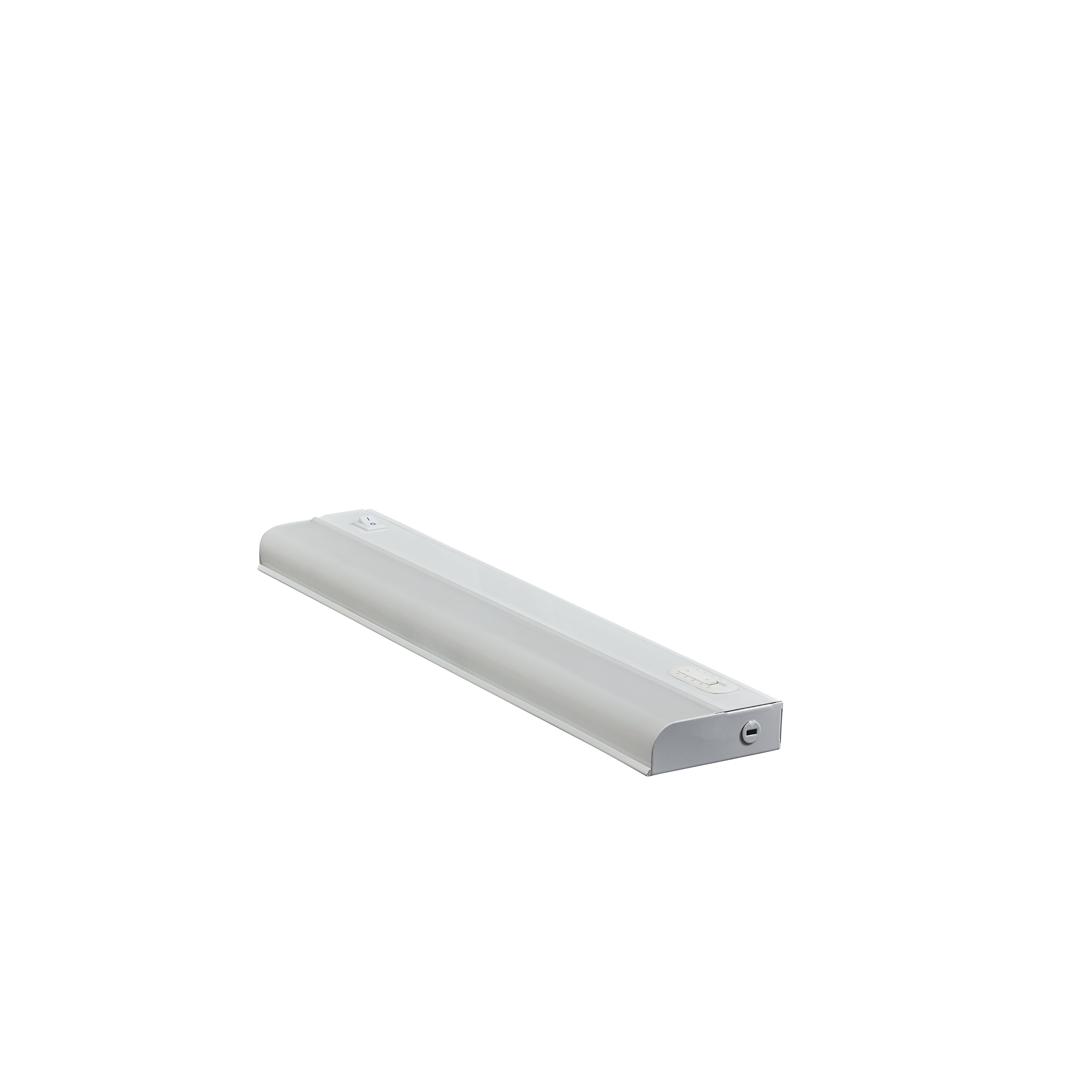 18-inch White Under Cabinet Light with 5-CCT Selectable White and Frosted Lens