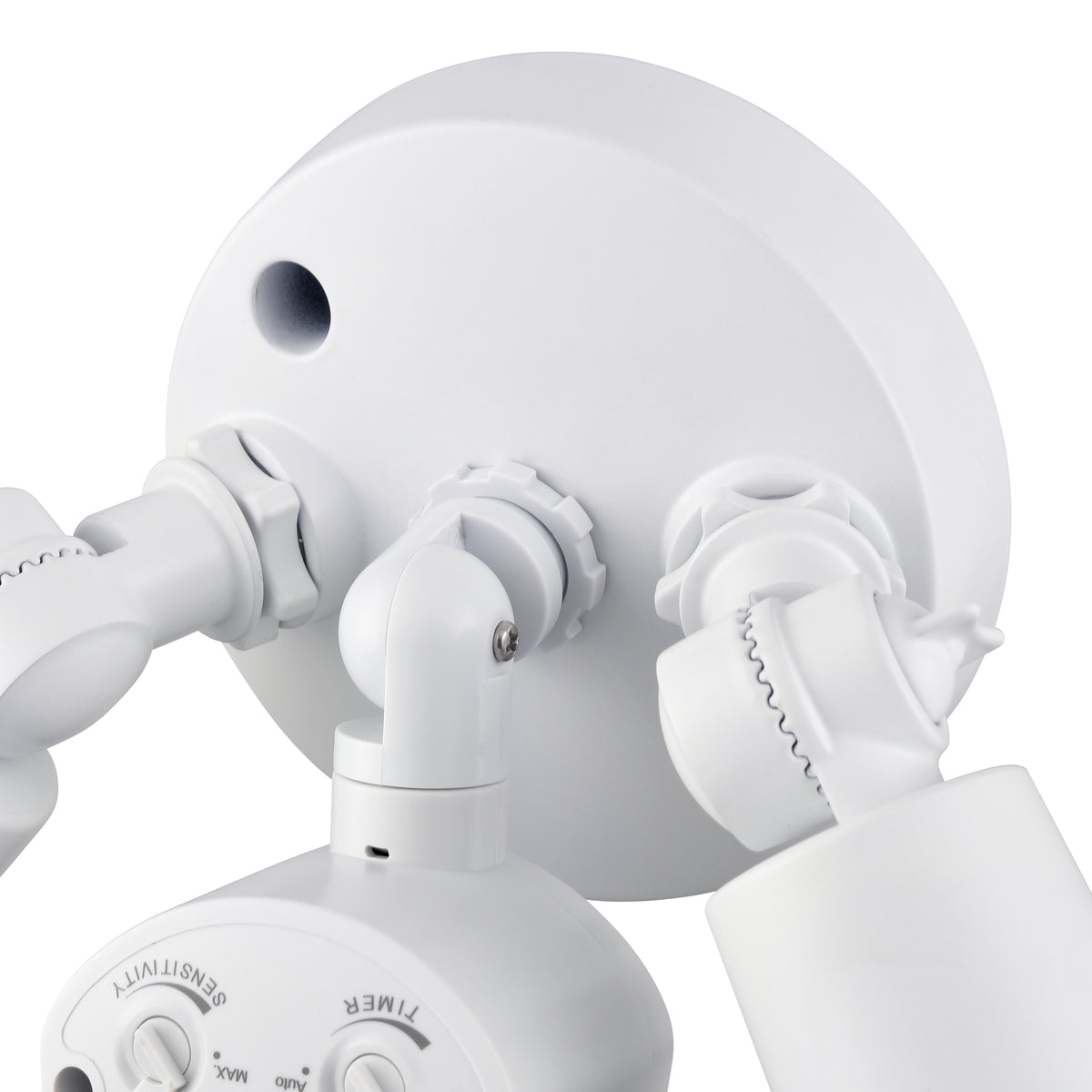 11.25''  Matte White 2 Light Flood Light