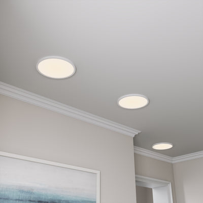 15-inch White Wall Light