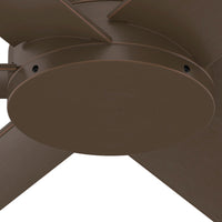 60 inch Kennicott ENERGY STAR® Matte Bronze Damp Rated Ceiling Fan and Handheld Remote