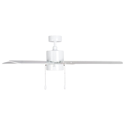 52 Inch Aldea AC White Indoor Ceiling Fan Reversible