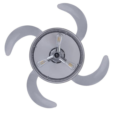 Corbelle 48 Inch 3 Light Chrome Fan with Retractable Blades