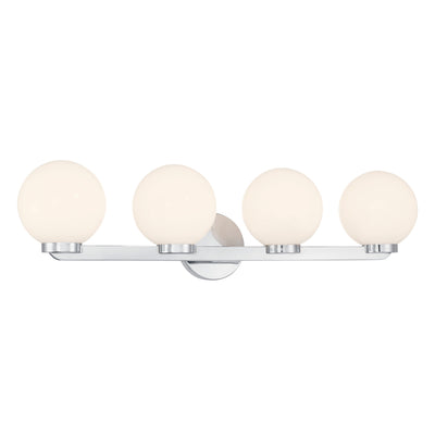 30.25'' Ardeva Chrome 4 Light Bath Vanity