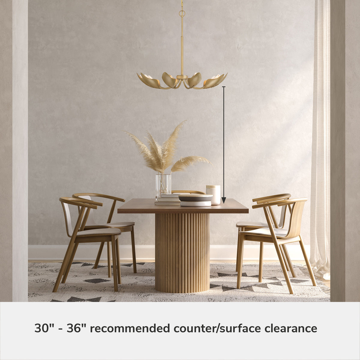 Juneway 28-inch 10-light Luxe Gold Chandelier with Luxe Gold Metal Shade