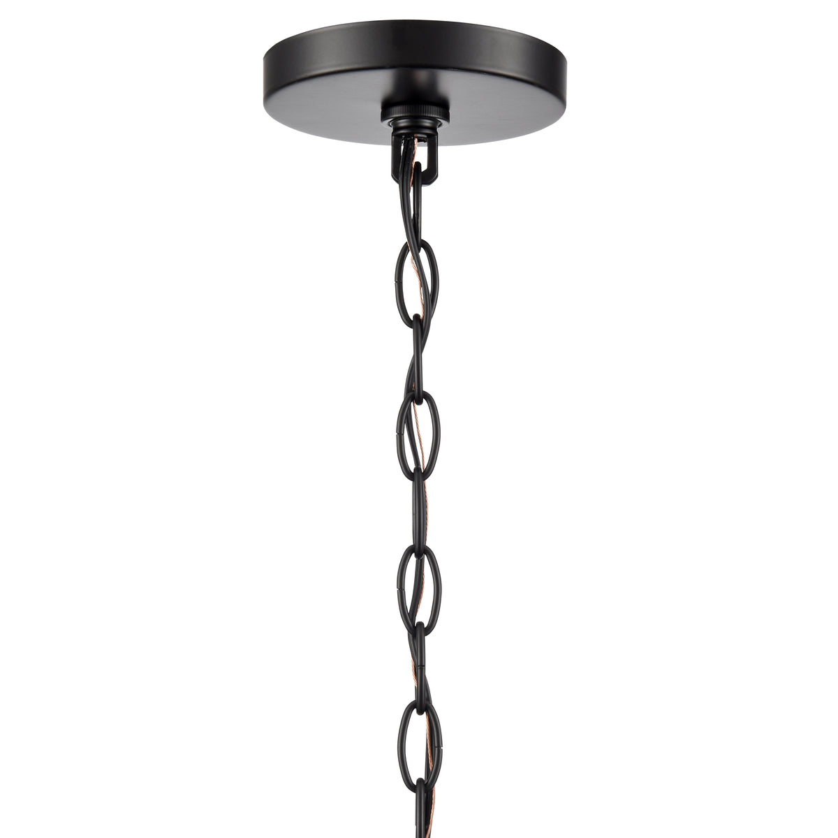 20'' Luxio Powder Coated Black 1 Light Hanging Lantern