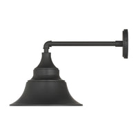 11.75'' Varnel Powder Coated Black 1 Light Wall Sconce