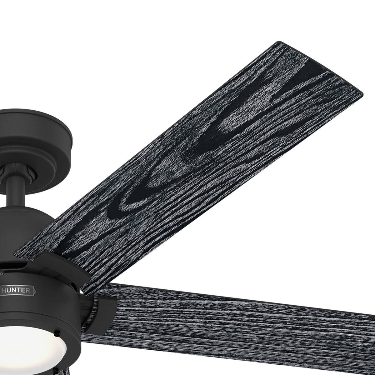 52 inch Erling ENERGY STAR® Matte Black Ceiling Fan with LED Light Kit and Handheld Remote