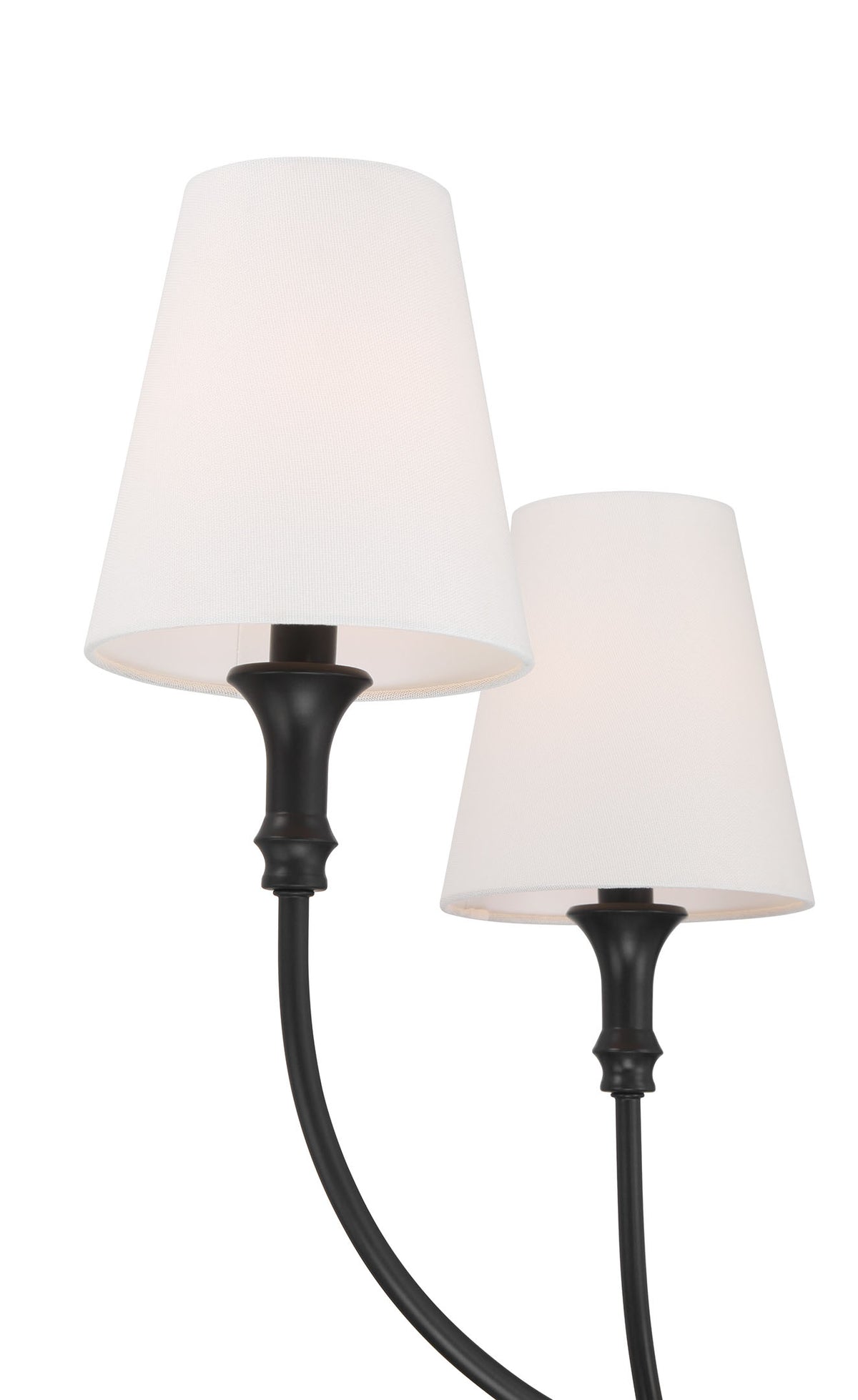 29'' Mairbourne Matte Black 6 Light Linear Chandelier