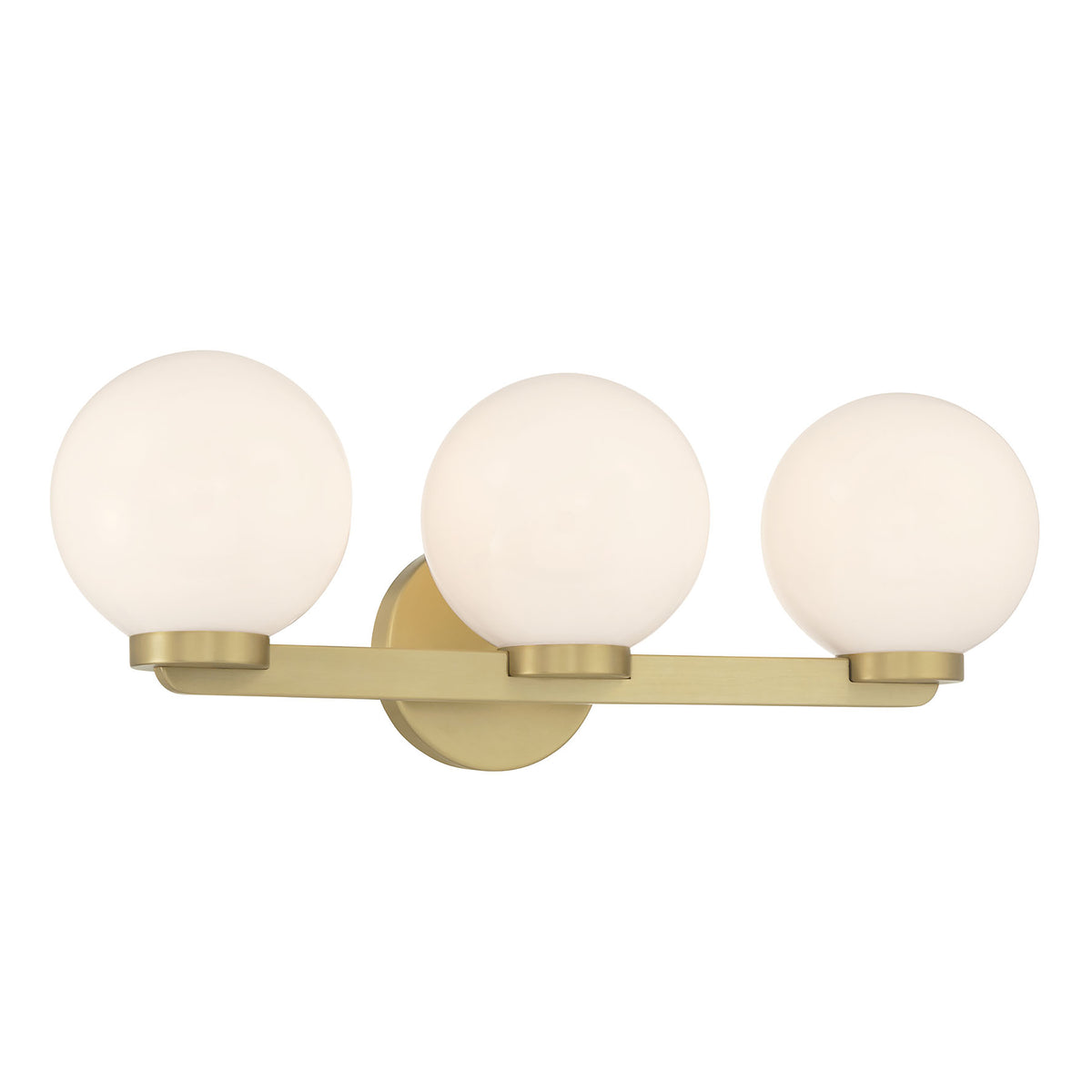 22'' Ardeva Vintage Brass 3 Light Bath Vanity