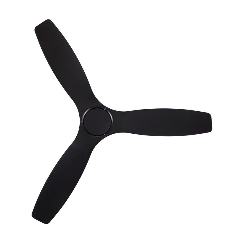 52 Inch Indoor Outdoor DC Black Fan with Remote