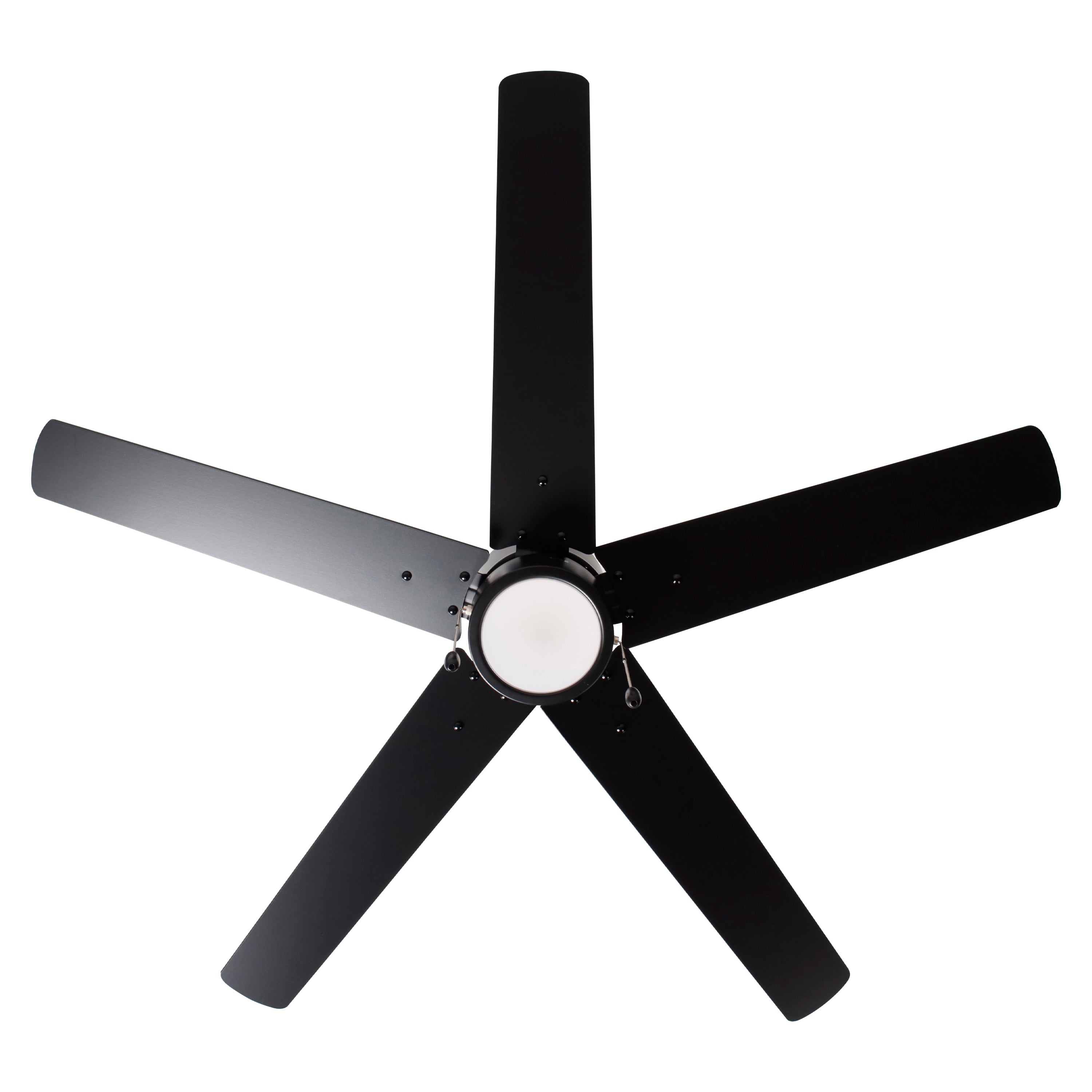 52 Inch Aldea VI AC Matte Black Indoor Ceiling Fan 5-Blade Reversible