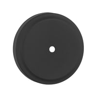 13'' Clarvyn Matte BlackClear Stone Water 2 Light Semi-Flush Mount