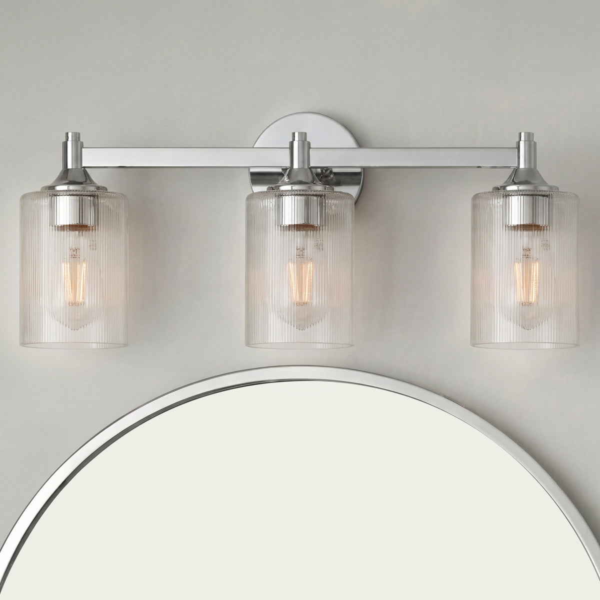 23.75'' Ryehouse Chrome 3 Light Bath Vanity