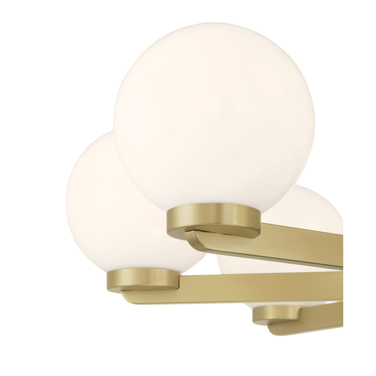 10.5'' Ardeva Vintage Brass 8 Light Chandelier