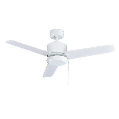 44 Inch Aldea XI AC White Outdoor Ceiling Fan 3-Blade
