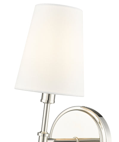 5'' Adorra Polished Nickel 1 Light Wall Lamp