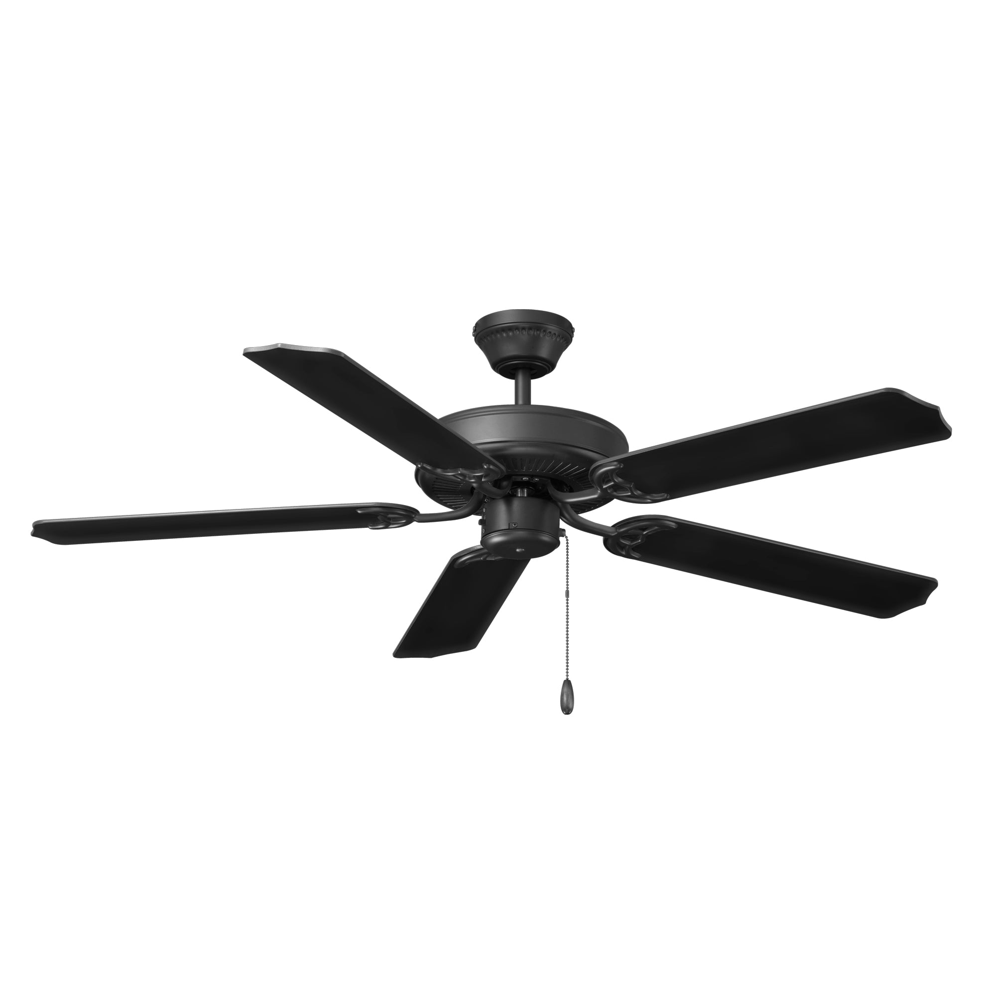 52 Inch Desert Moon AC Matte Black Indoor Ceiling Fan 5-Blade Reversible