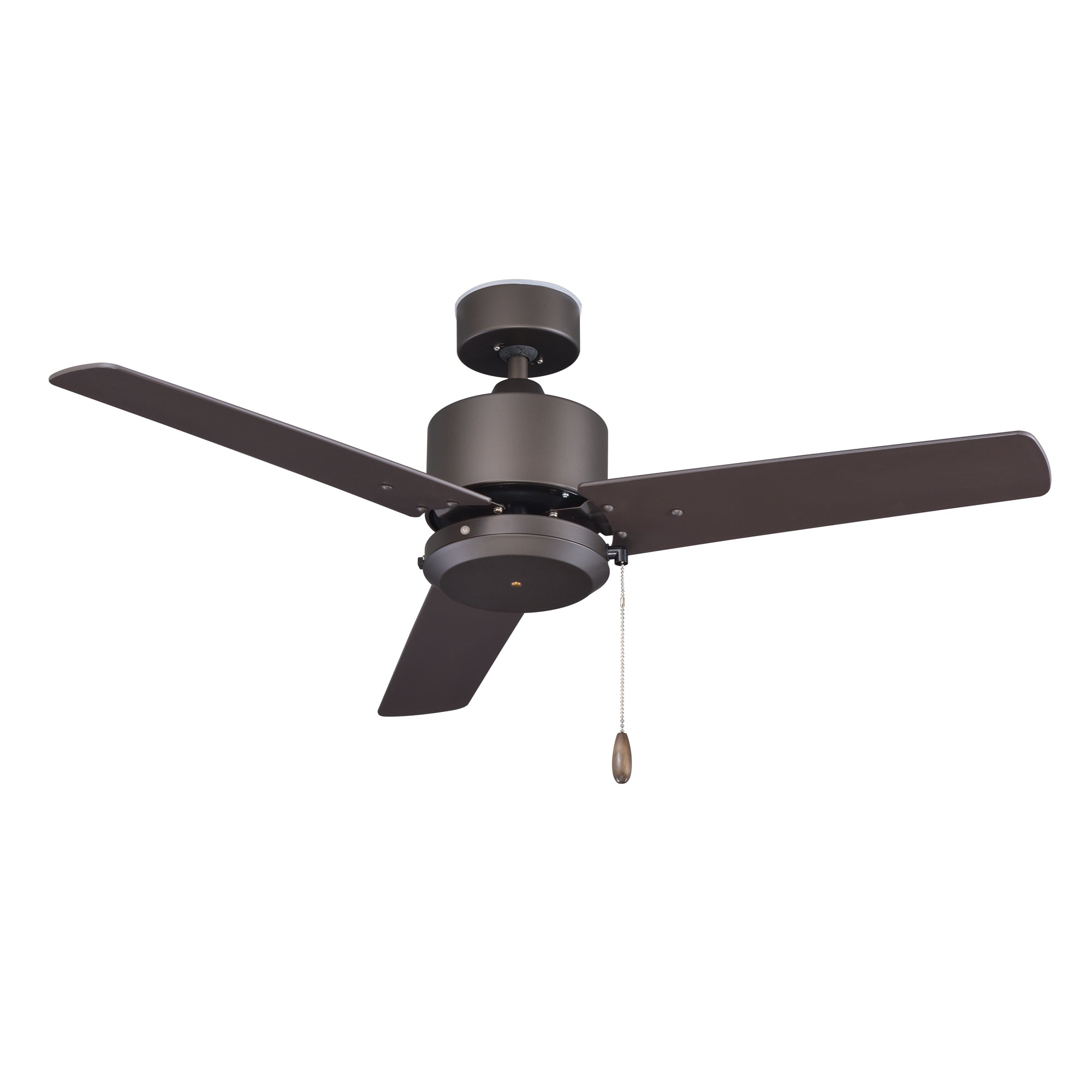 44 Inch Aldea XI AC Oil Rubbed Bronze Outdoor Ceiling Fan 3-Blade