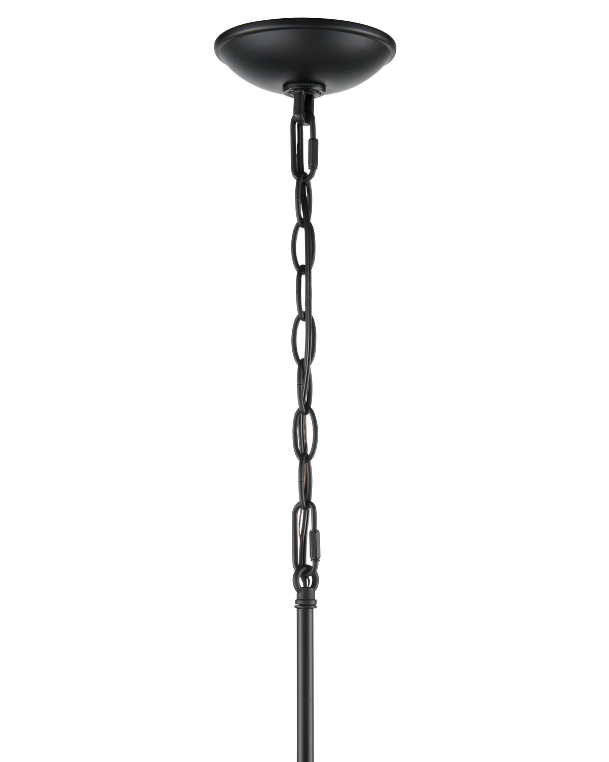26.5'' Charlize Matte Black 5 Light Chandelier