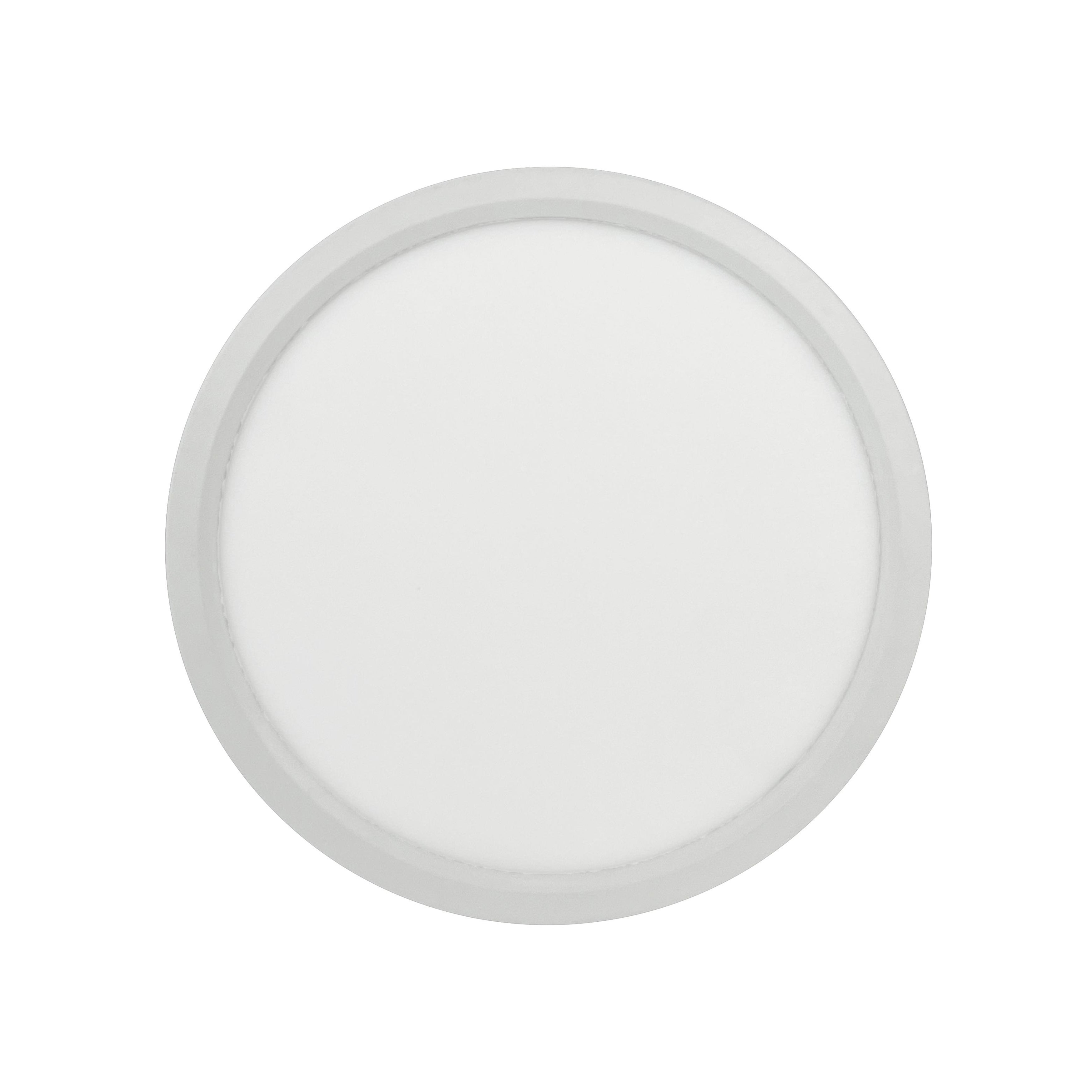 15-inch White Flush Mount Light with 5-CCT Selectable White