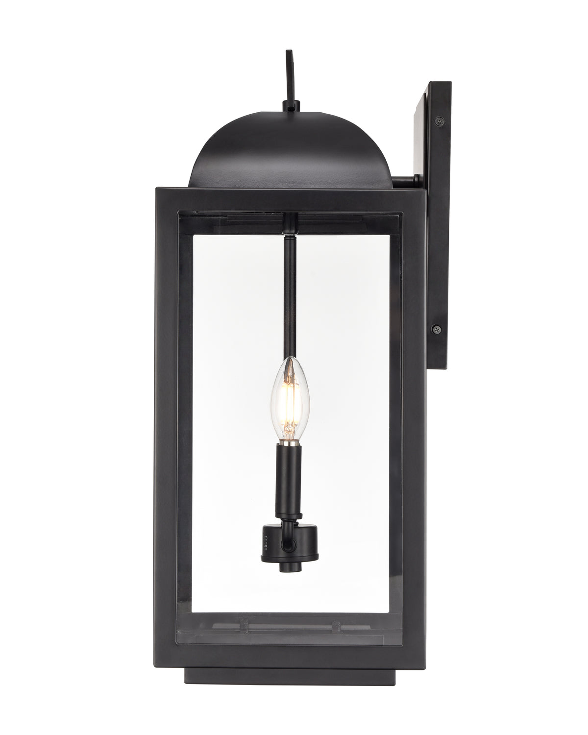 9'' Beaufort Powder Coated Black 2 Light Wall Sconce