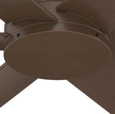 52 inch Kennicott Matte Bronze Damp Rated Ceiling Fan and Wall Control