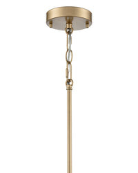 6.5'' Arelyn Painted Modern Gold 2 Light Pendant