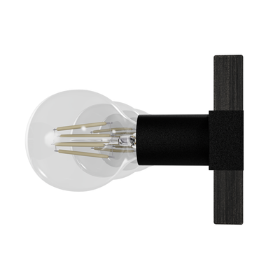 Donelson 36.25-inch 7-light Natural Black Iron and Dark Ash Vanity Light