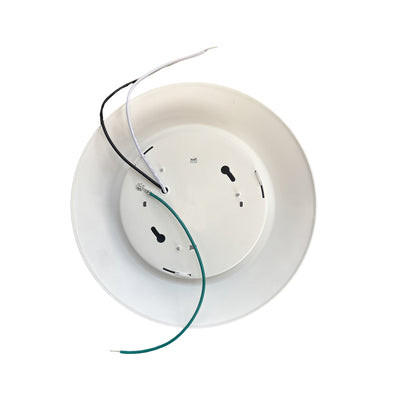9-inch White Wall Light