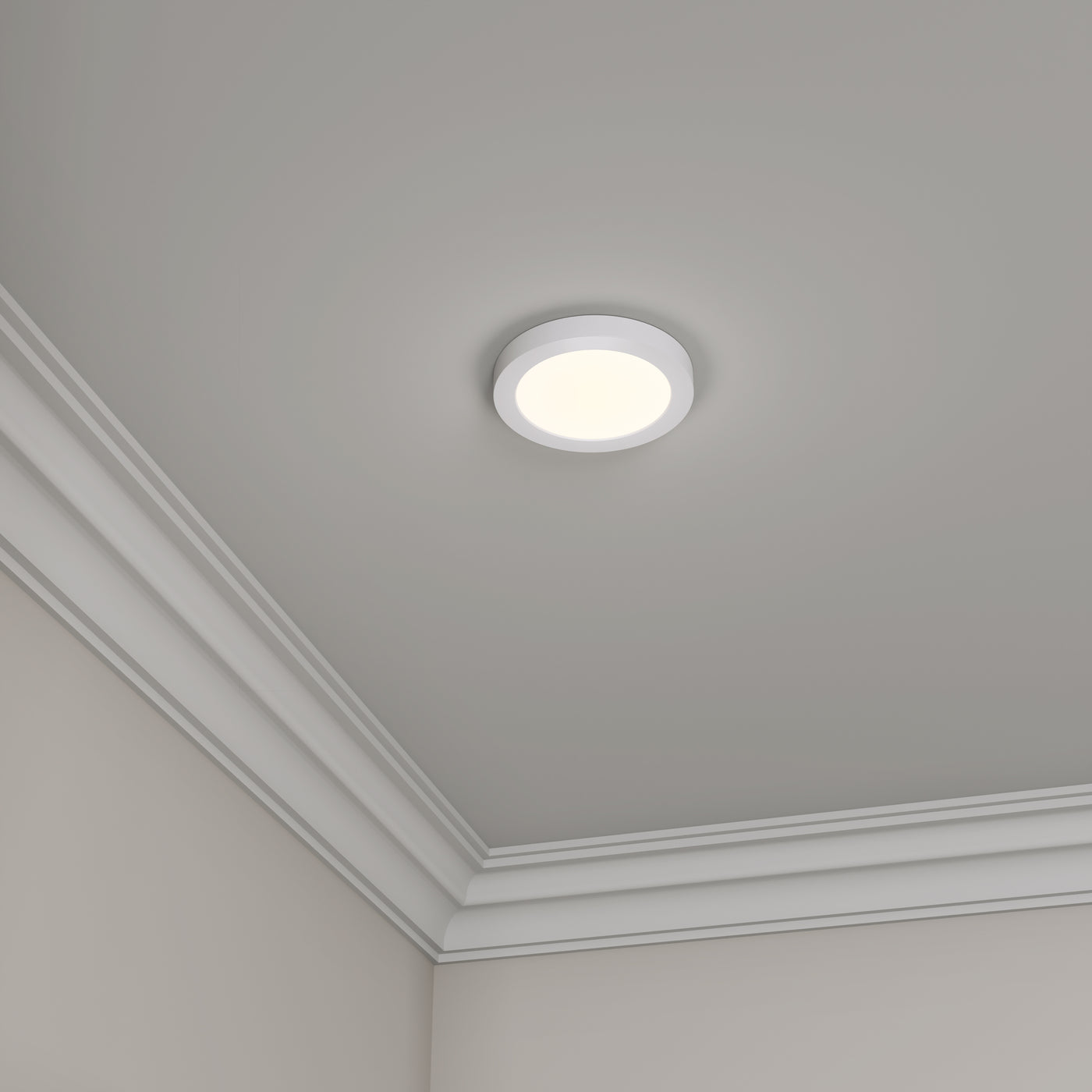 5-inch White Wall Light with 5-CCT Selectable White