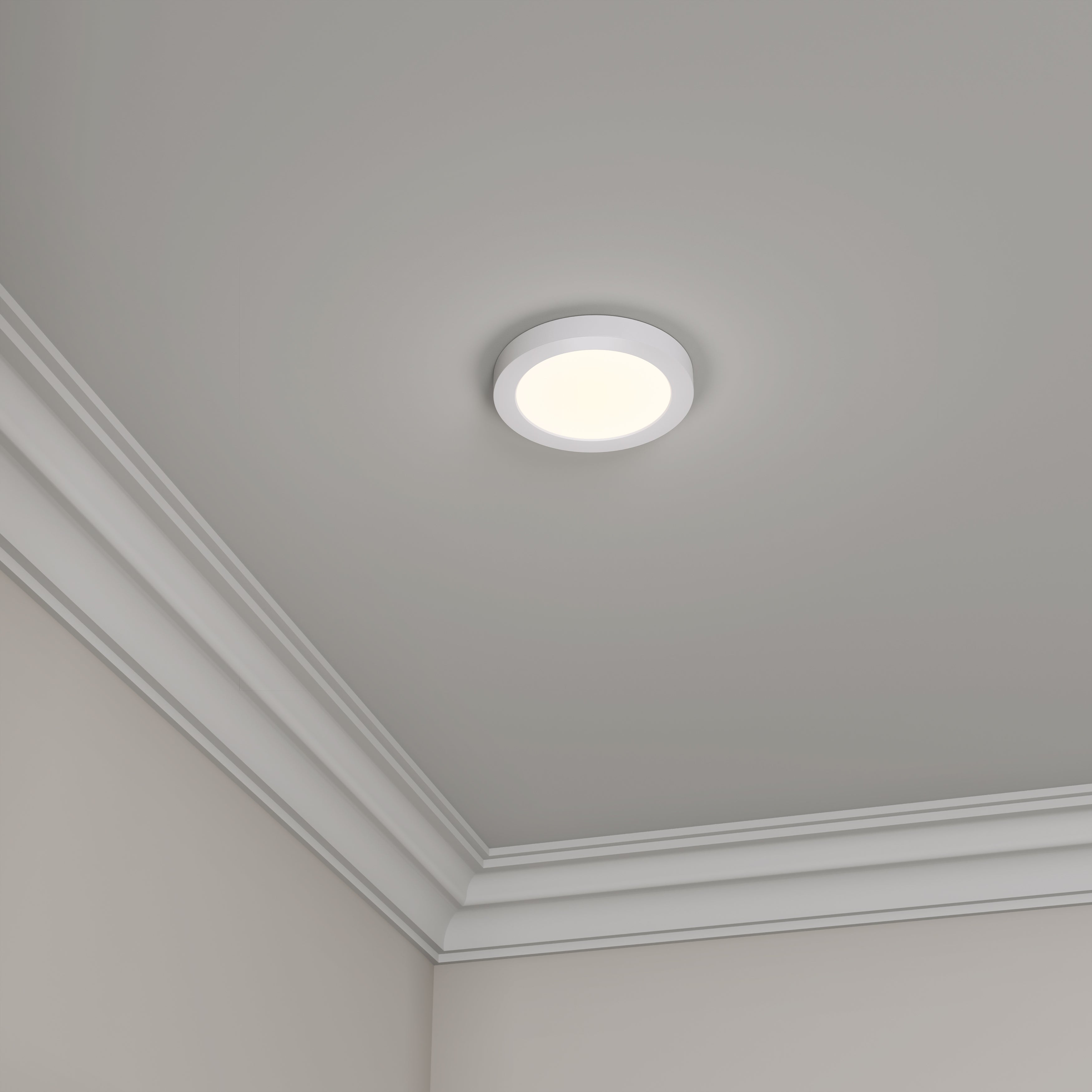5-inch White Wall Light with 5-CCT Selectable White