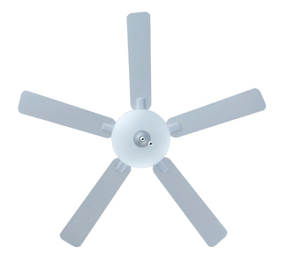 52 Inch Star Light AC Matte White Indoor Ceiling Fan 5-Blade 3 Lights Reversible