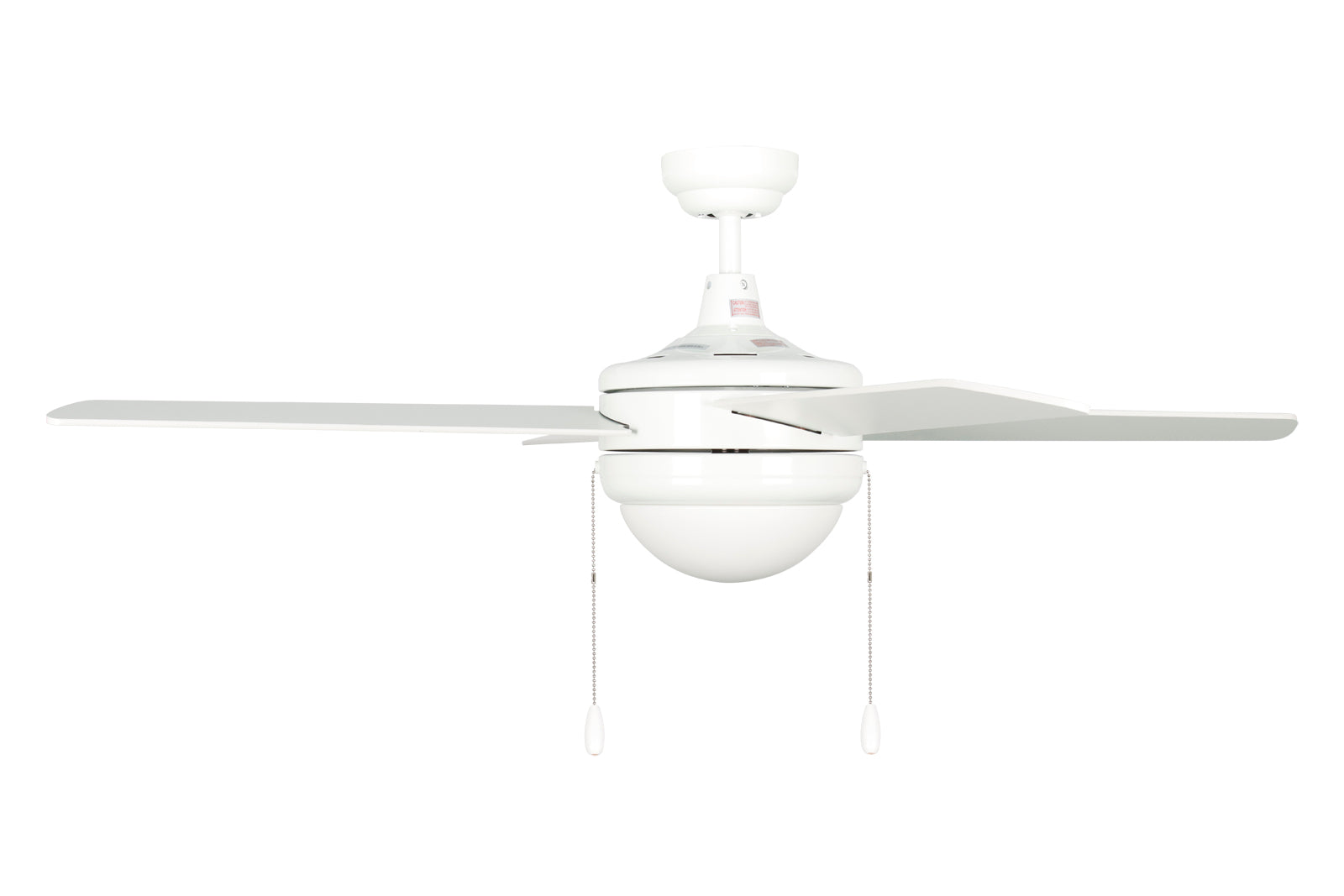 52 Inch Europa IV AC White Indoor Ceiling Fan 4-Blade Reversible
