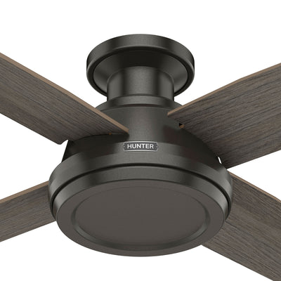 44 inch Dempsey Noble Bronze Low Profile Ceiling Fan and Handheld Remote