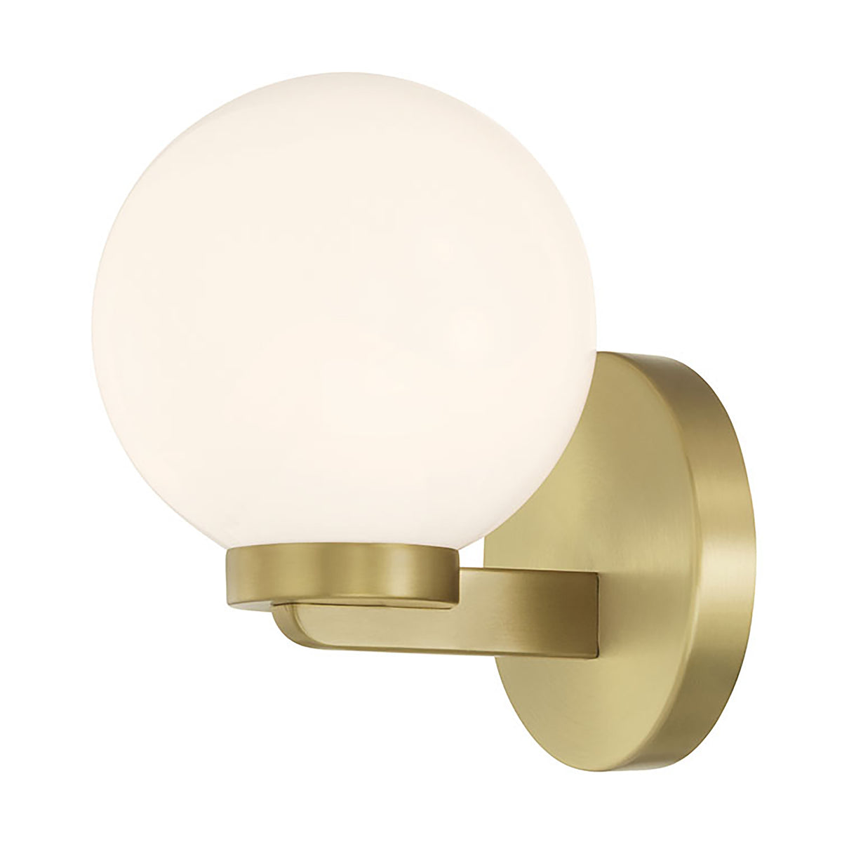 6'' Ardeva Vintage Brass 1 Light Wall Sconce