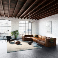 52 inch Burroughs Matte Silver Ceiling Fan with LED Light Kit and Handheld Remote