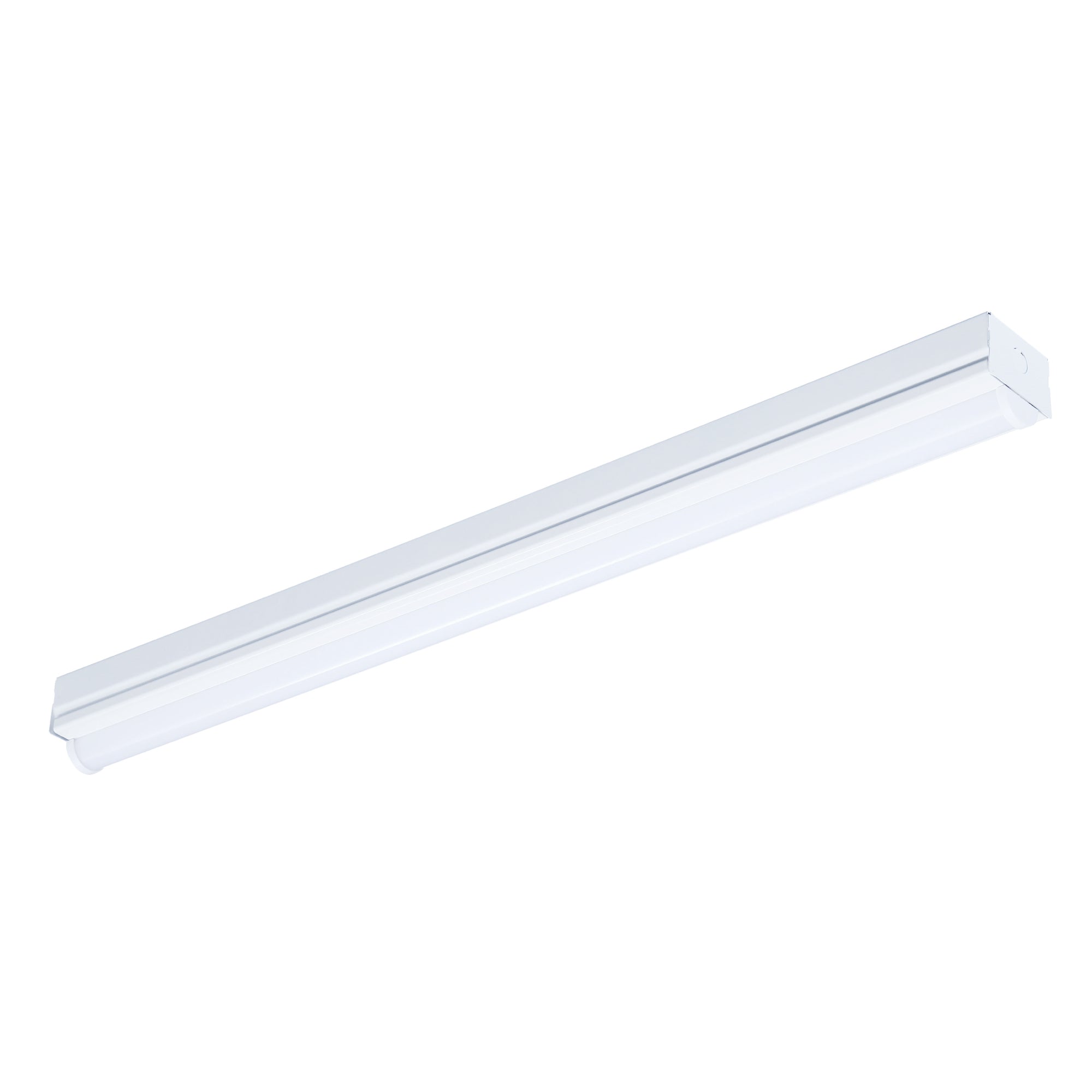 4-foot White Strip Light with White Reflector and 40W Output