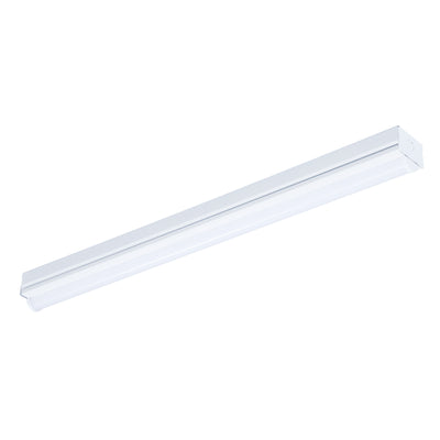4-foot White Strip Light with White Reflector and 40W Output