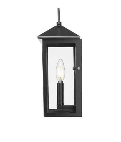 7.5'' Munger Powder Coated Black 1 Light Wall Sconce